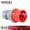 KEDU 5Pins IP44 Electrical Plug With VDE,CE,SEMKO Certificated
