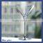 Top drawer handmade lead free clear crystal bubble ball martini wine glass stand with multi-purpose