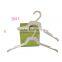 Cheap Fashion Flat Durable Disposable Clothes Hangers With Notch