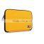 2015 Waterproof BUBM yellow cable storage bag/USB flash drive bag/good looking women hand bag