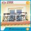 forged steel window grills / low price wrought iron window grills design