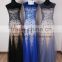 New style simple fashion purple luxury evening dress sexy bare back see through evening dress decent evening dress