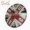 3D round antique dome wall clock