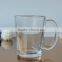 Chinese factory supply clear drinking glass mug