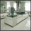 Dental Laboratory Furniture Design 10ft Metal Lab Island Work Bench With Tool Cabinet And Drawers