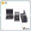 Chinese supplier charming different types fashion black plastic box