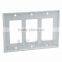 Decorative Style Surround 3 Gang Wall Plate