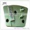 PCD Trapezoid Floor Grinding Pad -2 PCD Segments & 1 Bar Diamond Segment