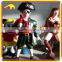 KANO6159 Cartoon Decoration Life Size Pirate Statue For Sale