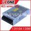 factory promotion s-120-12 switching power supply 220v 12v 10a