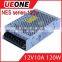 Good quality 100% full load 120w 10a 12 volt switching power supply