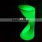 modern garden and outdoor bar counter with illuminated LED High Chair