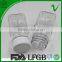 Hot sale empty clear 100ml square PET bottle for juice packaging