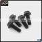 DIN692112.9 hex flange head bolt Black Oxide Hex Flange Bolt