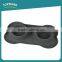 Hot sale fancy food grade rubber bone shaped dog bowl