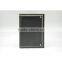 Fashion pu double wire notebook with large pocket on cover