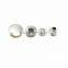 Black 10mm Metal Spring Snap Button