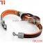 Dark Brown Genuine Leather Nautical Knot Bracelet with Silver New Secure Clasps