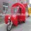 With 3 Wheels Electric Tricycle Gas Hot Dog Cart