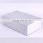 Silver foil cosmetic floding gift paper box