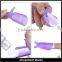 Professional 10pcs Durable Reusable Plastic Nail Art Polish Soak Off Remover Wrap Cleaner Clip Cap Tool