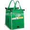 Brand bulk pp woven reusable & foldable shopping bags with printed logo