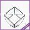 LGJ040 wedding party decoration glass candle holder with lid
