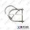 u bolts for pipe Alloy20 complete u-bolt