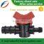 Worm gear butterfly good quality PPR pipe fittings stop mini agricultural irrigation valves