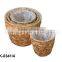 High Quality Basket From Water Hyacinth Material ( Website: July.etop)