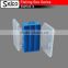 SWH0313B Small Transparent Blue double open plastic fishing tackle box
