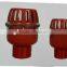 Water pump foot valve of agriculture machinery parts