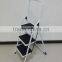 3 step steel ladder with white color