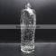 Wholesale white clear empty bourbon whiksey glass bottles 700ml