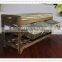2015 fsc certificate high quality personalized unfinished wooden storage cabinets