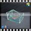 Handmade acrylic cosmetic Display rack clear PMMA cosmetic cube display Plastic makeup storage box from china manufacturer