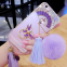 Soft tpu Diamond Cell Phone Cover Case Silicone mobile Phone Cases for iPhone7/7Plus/6/6s/6plus/6splus Fluffy ball shell