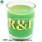 votive candle holders glass Scented Frosted Glass Jar Handmade Soy Candle