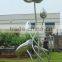 art deco garden metal craft lotus stainless steel modern sculpture