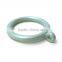 Plastic White Curtain Pole Rod Ring, 26mm & 34mm Internal Diameter