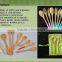 Wholesale bamboo cutlery/Flatware Sets Bamboo wooden utensils sets
