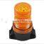 Amber 10-30V IP67 LED Rotating Beacon Flashing Lights LED Emergency Warning Light