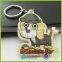 Promotional Free design pvc rubber personalized surfboard keychain