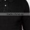 Custom Embroidered Long Sleeve Two Button Placket Men's 100% Cotton 200gsm Breathable Pique Casual Slim Fit Polo Collar T-Shirt
