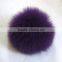 Myfur Top Quality Newest Color Khaki Green Fox Body Part Fur Pompoms