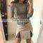 Runwaylover 5440 Sexy Black Slim Slit Mini Skirt