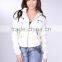 lady pu leather jacket/motorcycle blazer #LPU0307