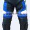 MENS CE ARMOURED QUALITY BLACK LEATHER MOTORBIKE PANT / MOTORCYCLE TROUSERS