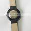Customized Women Men Unisex Two Hand Ultra Thin Genuine Leather Quartz Watch