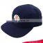 New fashion best quality 5 panel hip pop pure color custom navy snapback cap wholesale with your logo